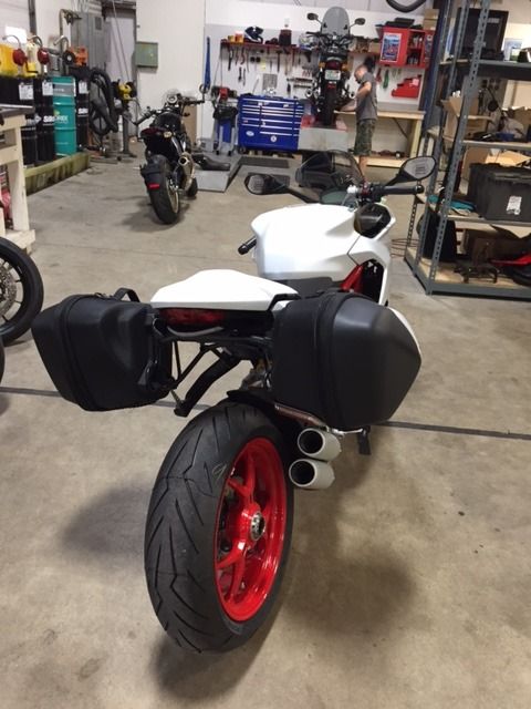 ducati supersport panniers