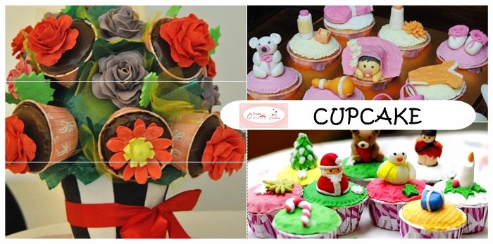  Baby Cupcake, Christmas Cupcake & Cupcake Bouqette 