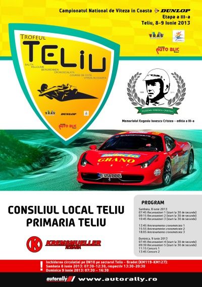 81 de piloti iau startul in Trofeul Teliu