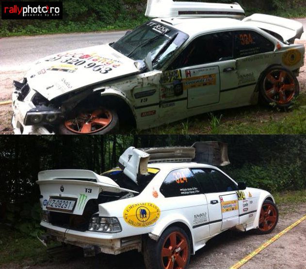 Autoworld Transilvania Rally - Delecour face pana, Porcisteanu lider
