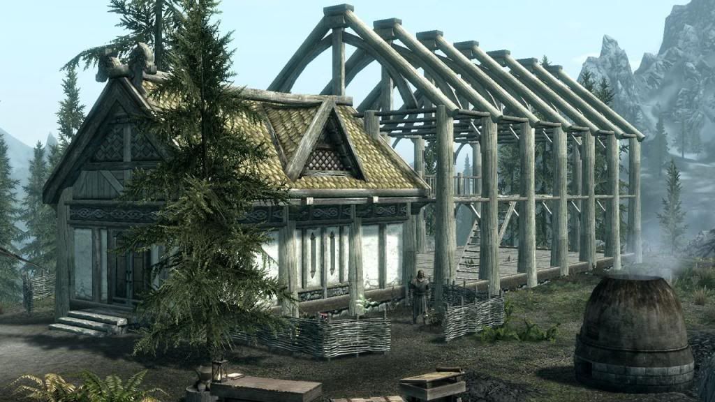 (DUDA) DLC Hearthfire y Dawnguard
