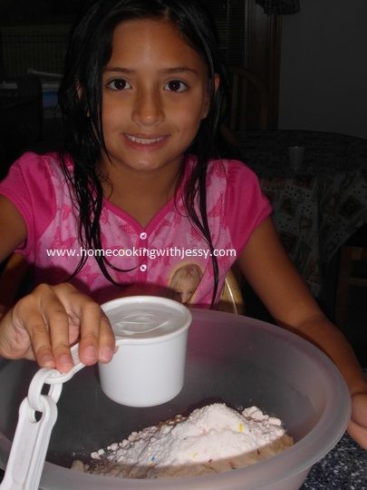 add a cup of water to the cake mix