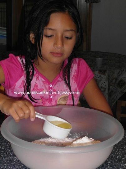 add a 1/2 cup of oil in the cake mix