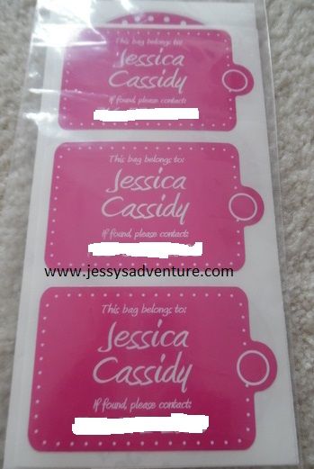 Beautiful luggage tags from Label Daddy