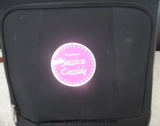 Beautiful luggage tags from Label Daddy