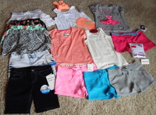 New summer outfits for my summer babe from TJ Maxx 