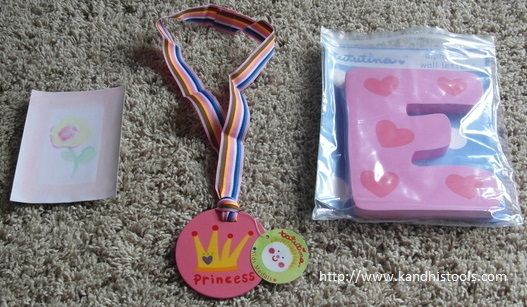 Tatutina ships fast the missing letter E with a hand made note and extra Princess medal Tatutina ships fast the missing letter E with a hand made note and extra Princess medal