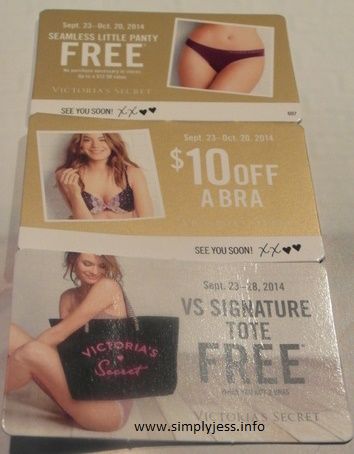 my expired Victoria's Secret coupons