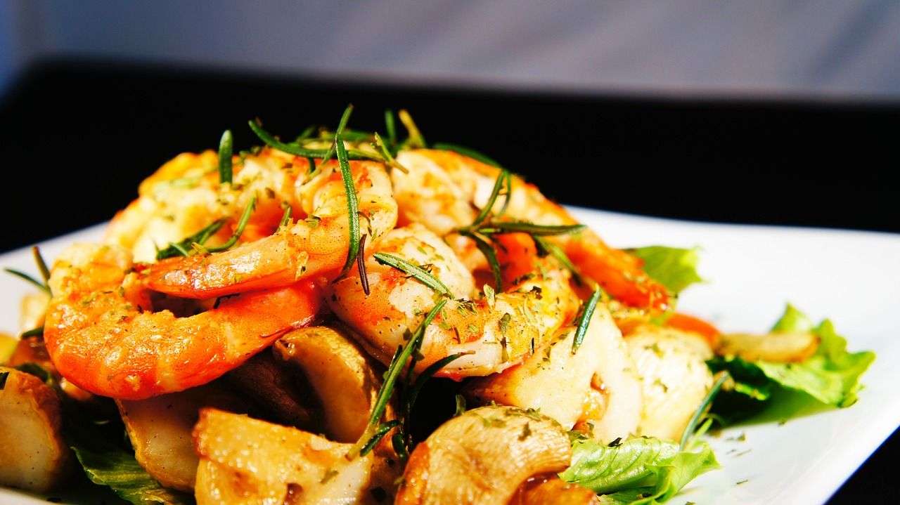 Garlic Prawns