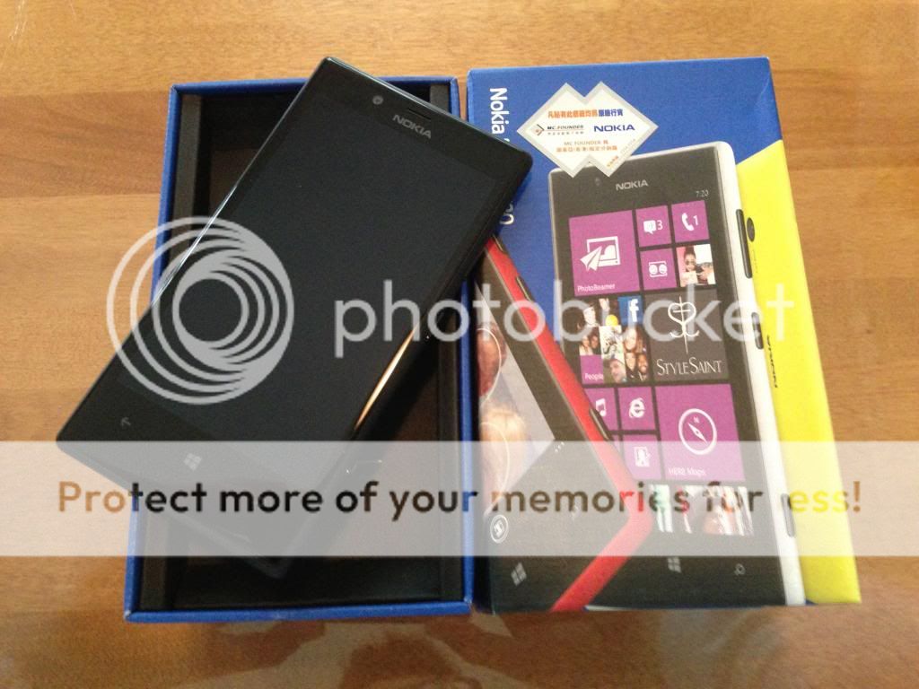 Nokia Lumia 720 Black Factory Unlocked 8GB Smartphone 4 3" Windows Phone 8 Used