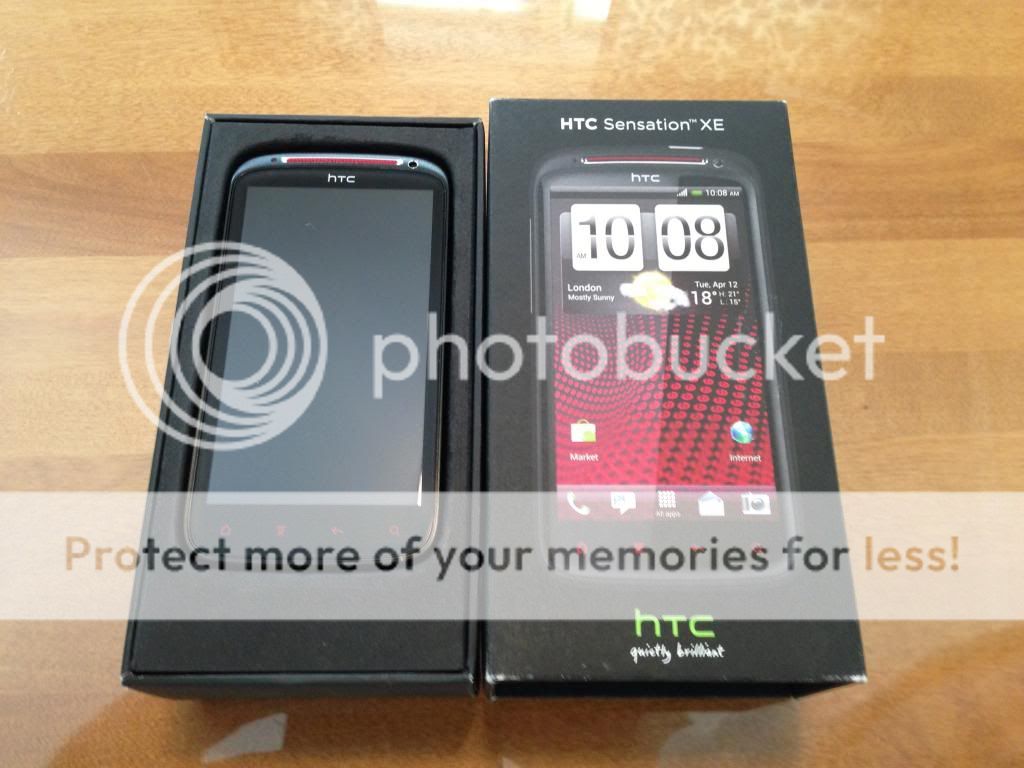 HTC Sensation XE Z715e Black Factory Unlocked WiFi GPS Smartphone Broken