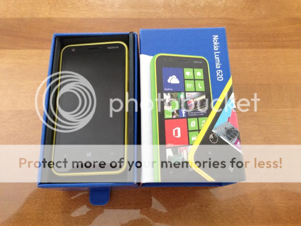 Nokia Lumia 620 Yellow Factory Unlocked Windows Phone 8 5MP 8GB Broken