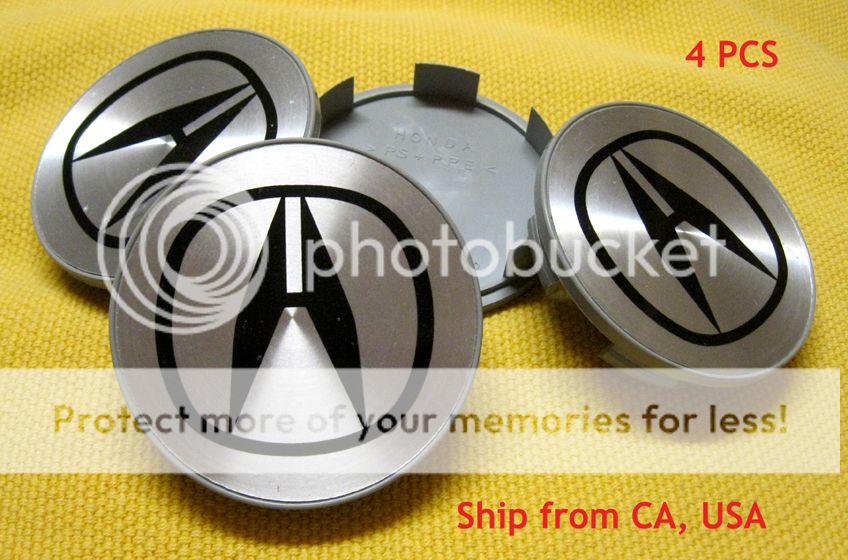 4 Pcs Set New Acura Wheel Center Caps Cap Hub Wheel Caps 68mm for MDX CL TL Etc